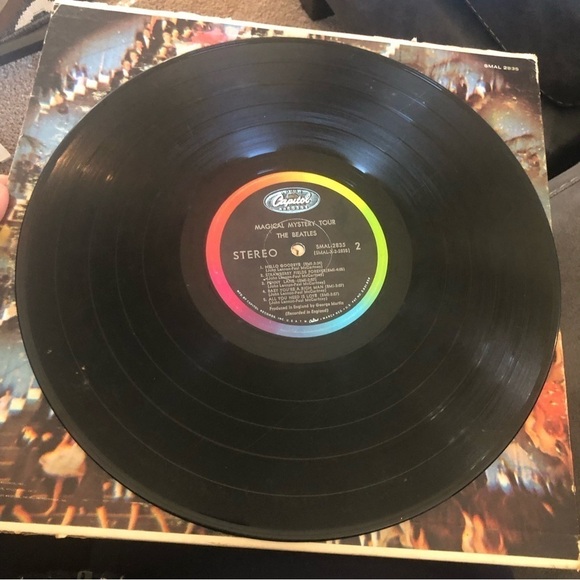 Beatles Magical Mystery Tour Album Penny Lane Strawberry Fields 24 Page Book - Picture 14 of 16